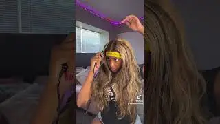 $99 Blonde highlight wig from Amazon! #amazonfinds #shorts #shortsvideo #amazonwigs