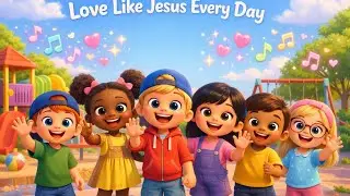 Love Like Jesus Every Day | Christian Kids Song | Fun Nursery Rhyme About Kindness