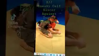 #BJJ sneaky #CalfSlicer against #TurtlePosition