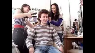Scott with straight hair?