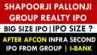 Shapoorji Pallonji Real Estate IPO | Latest IPO News | Big Size IPO Finalize Banker | IPO Update