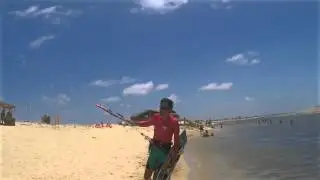 Kite-Surfing Smiles in Taiba Lagoon - Brazil