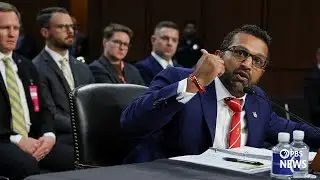 WATCH: Sen. Welch questions FBI Director Patel on social media posts about Kirk suspect in hearing