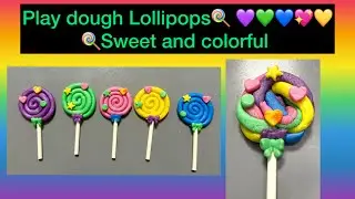  Fun Pastel Play‑Doh Lollipop Creations for Kids 🧒 👧🍭🍭