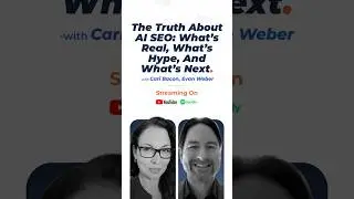 The Truth About AI SEO: What&rsquo;s Real, What&rsquo;s Hype, and What&rsquo;s Next #seo #podcast #digitalmarketing