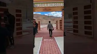 REZANG LA war memorial, China border #ladakh #army #indian #roadtrip
