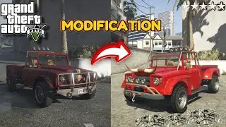 GTA V || UPGRADE & MODIFIED THE TREVOR CAR INTO MAX #gta #gta5 #grandtheftauto  