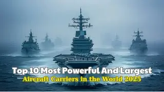 Top 10 Most Powerful And Largest Aircraft Carriers in the World 2025