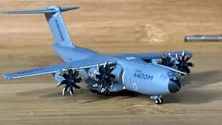 Airbus A400M Atlas herpaWings（ヘルパ） エアバス　A400Mアトラス 試験機 F-WWMZ scale 1:500