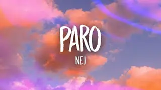 Nej - Paro (sped up) Lyrics | allo allo tik tok song