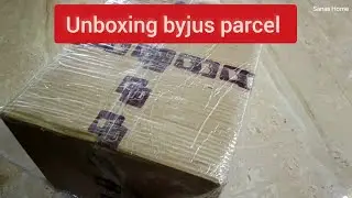 Unboxing byjus parcel/ byjus tuition centre in tamil/ experience of byjus tuition/#byjus #byjusgovt