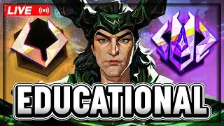 🔴 EDUCATIONAL UNRANKED TO GM LOKI ONLY DAY 1 🔴 | Eternity Peak | !guide | Paz