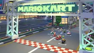 *Nueva Temporada de invierno* MarioKart Tour/Copa Mario de Metal/Acelerón en Singapur 3/Gameplay