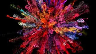 Red Powder Explosion