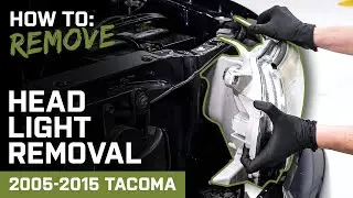 How to Remove Stock head Lights | 2005-2015 Tacoma