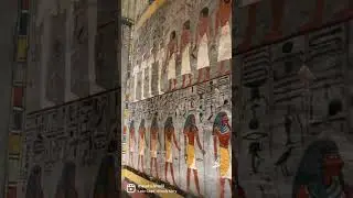 Tomb of Ramsess the First in Luxor #luxor