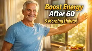 One Morning Routine That Boosts Energy After 60 | Science-Based Tips for Seniors