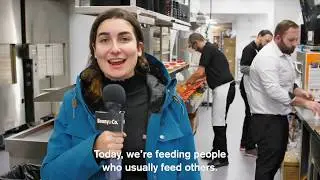 Benny&Co. feeds people who usually feed others