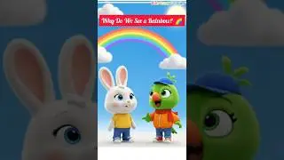 🌈 How Is a Rainbow Made? | Bunny & Popat Curious Science for Kids