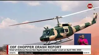 Cause of Gen Francis Ogolla’s helicopter fatal crash revealed