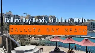 Balluta Bay, St Julians, Malta- the best and beautiful beach in Malta