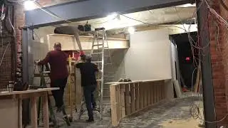 Faux i-Beam install