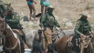 Denzel Washington on horseback border patrol photo outrage