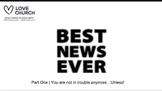 You Do Not Have To Be Afraid Anymore   Unless! | Best News Ever Part One