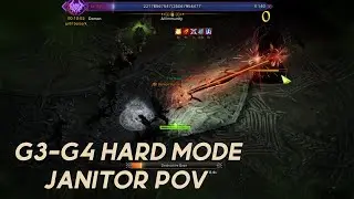 Akkan Hard Mode G3-G4 Janitor/Lantern God Role PoV