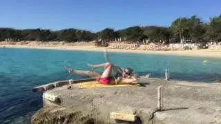 IBIZA - Personal trainer - 10 min Ab Workout - Get a six pack