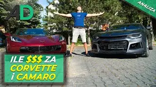 Czy Chevrolet CORVETTE C7 lub CAMARO SS puszczą Cię Z TORBAMI?