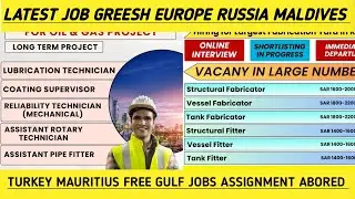 Latest Job GREESH Europe #Russia #Maldives #Turkey #Mauritius #Free #Gulf #Jobs #Assignment #Abored