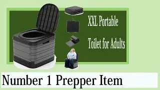 XXL Portable Toilet for Adults