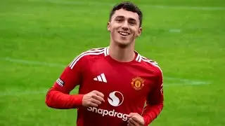 James Scanlon 🇬🇮 vs Sporting B | Hat-Trick & Great Performance | Manchester United U21