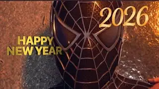 Marvel's Spider-Man 2. HAPPY NEW YEAR 🎊🎊🥳. Sam Raimi Black Suit Gameplay 🔥