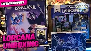 ✨ MEINE ERSTE ENCHANTED ✨ Disney Lorcana Unboxing powered by Gate To The Games #Werbung