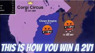 This Is How You Win A 2v1 In The Late Game   Territorial IO