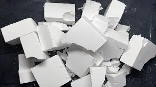Fresh plain jane chalk  ⬜️ | asmr chalk crush