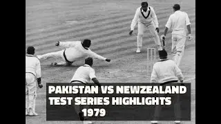 Pakistan vs Newzealand test series  highlights [1979] | Newzealand Cricket | Pakistan Cricket
