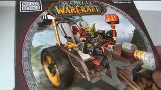 Обзор Mega Blocks World Of Warcraft Goblin Trike [Lego Clone]