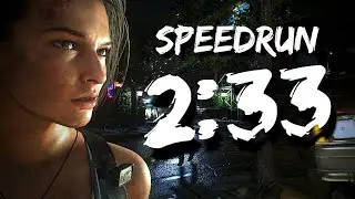 Resident Evil 3 REMAKE | DEMO | SPEEDRUN in 2:33