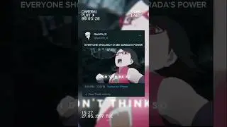 Everyone shocked to see sarada's power 💪