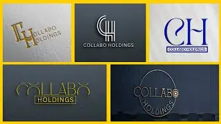 5 Simple Logo Ideas with Canva Fonts - FREE TEMPLATE