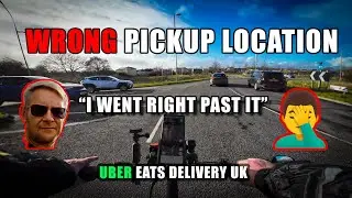 I Went to the Wrong Pickup Location | UK Uber Eats E-Bike Delivery