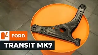 Kuinka vaihtaa etujousituksen tukivarsi FORD TRANSIT MK7 -merkkiseen autoon [AUTODOC-OHJEVIDEO]