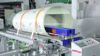 Automatic plastic sheet welding machine