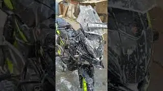 My Beast in 22 seconds. 🔥💚 Best Modified Pulsar 220 | imsalmansyed | Bangalore Moto | Pulsar220 ADV