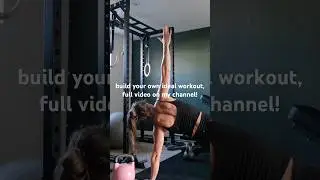 full body, lower, upper, & core! perfect workout template w/ lots of options! #shorts #fitness #core
