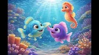Little Fins &ndash; A Friendly Underwater Adventure 🐠| Kids Cartoon Song