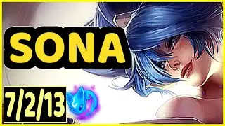 SONA VS TARIC - 7/2/13 KDA SUPPORT GAMEPLAY